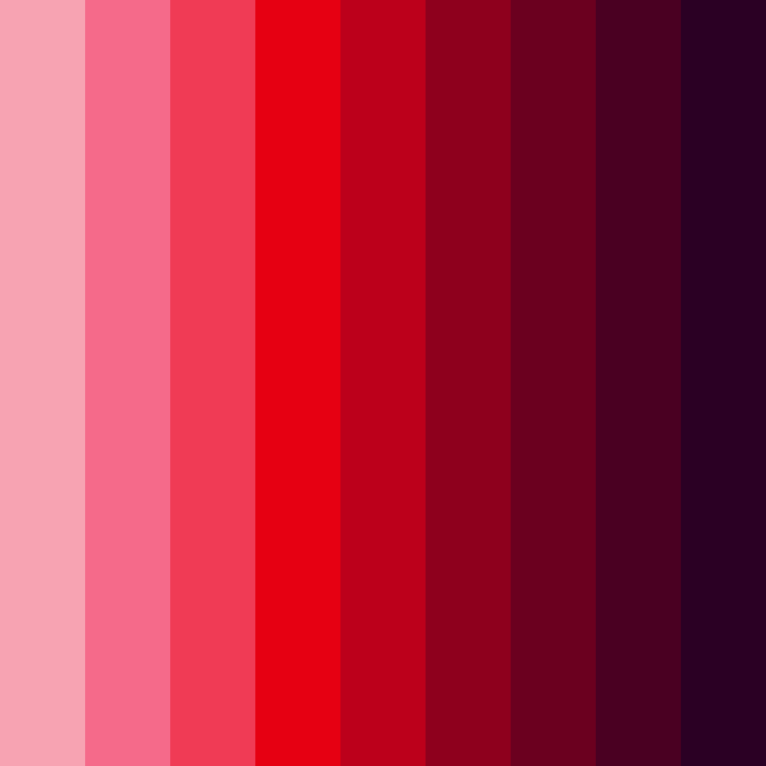 Download crimson velvet dream color palette PNG image (square)