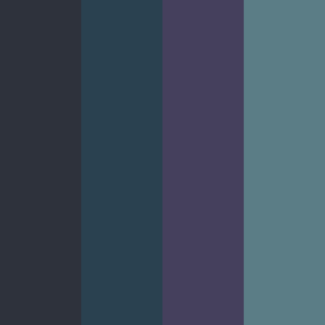 Download midnight sky color palette PNG image (square)