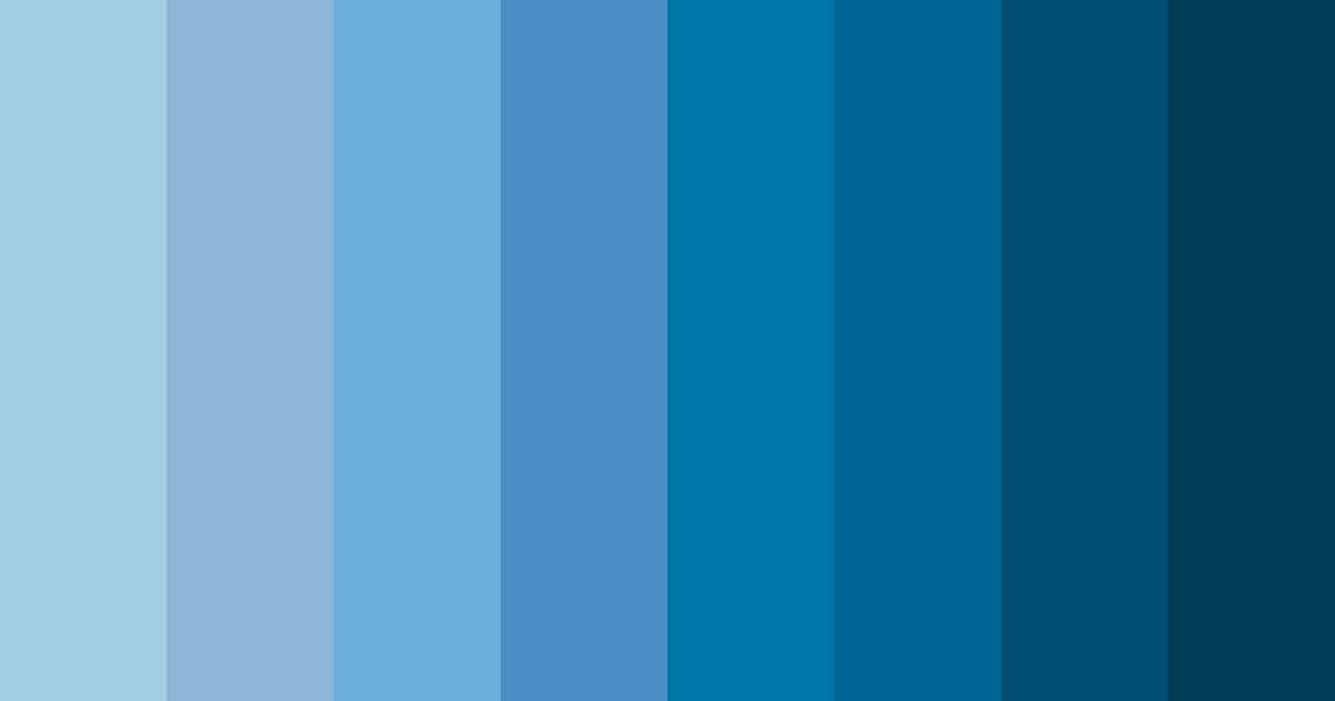 Download blue sky color palette PNG image (landscape)