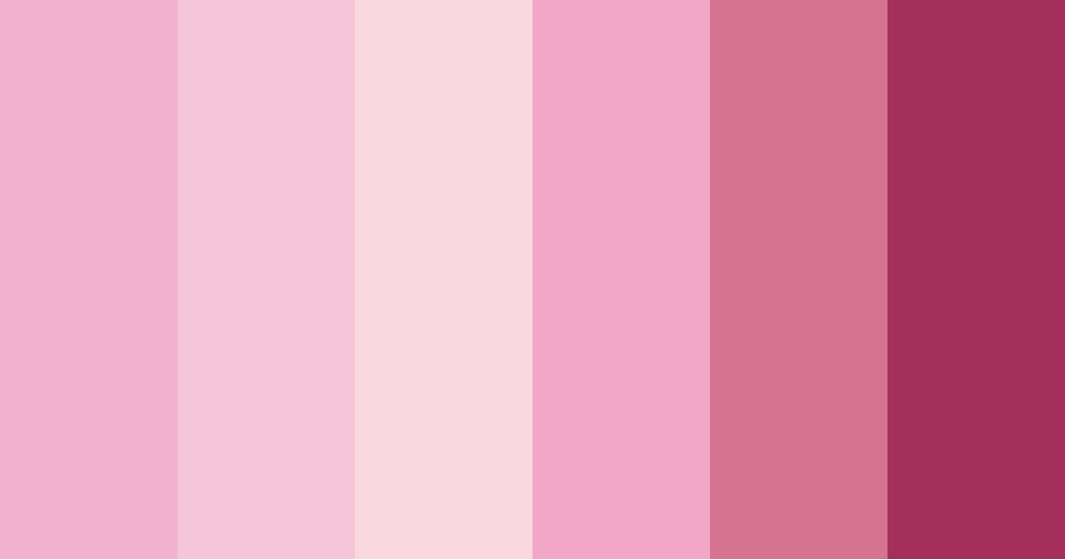 Download melodic blossoms color palette PNG image (landscape)