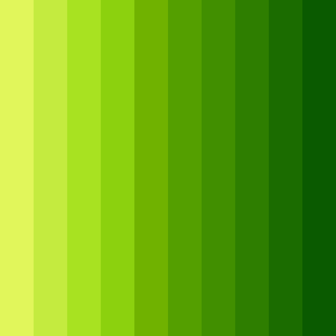 Download lime blossom grove color palette PNG image (square)