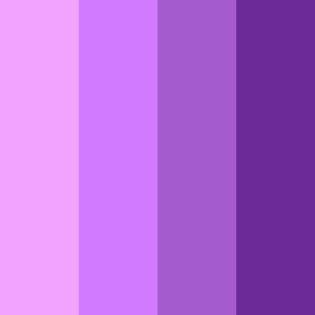 Download mystical amethyst dream color palette PNG image (square)