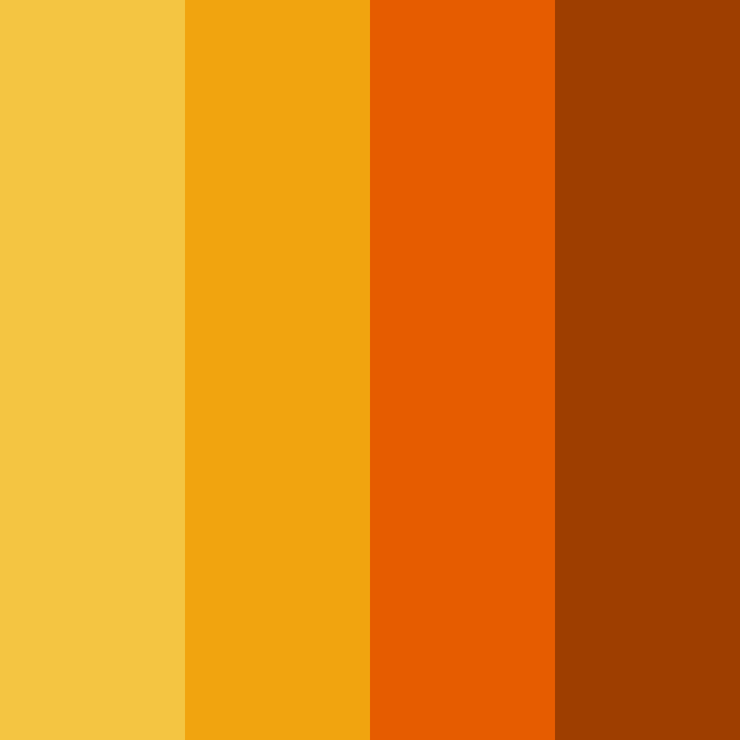 Download golden luxury color palette PNG image (square)