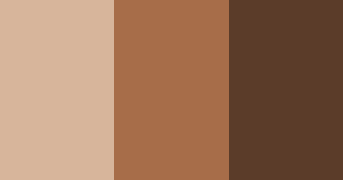 Download metallic brown elegance color palette PNG image (landscape)