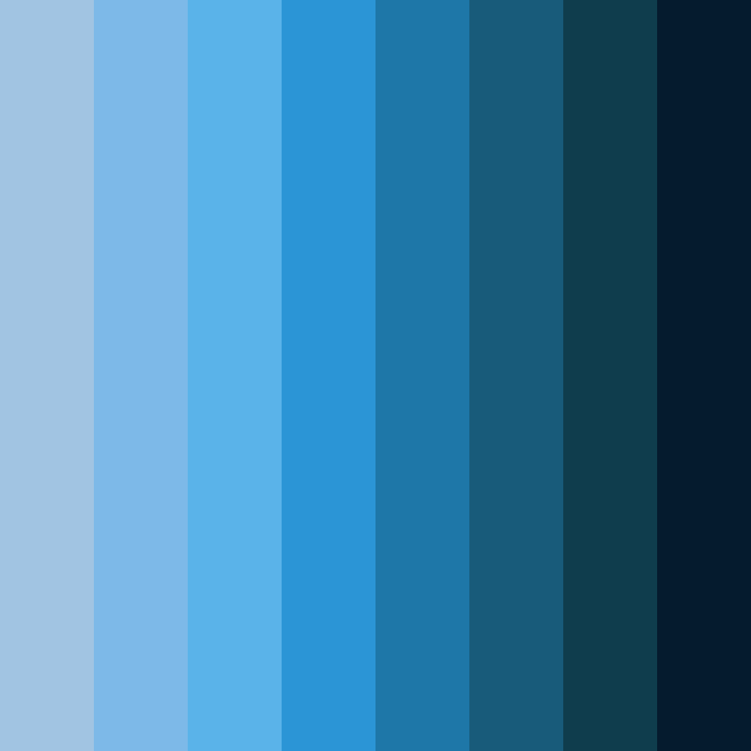 Download serenity of the deep color palette PNG image (square)