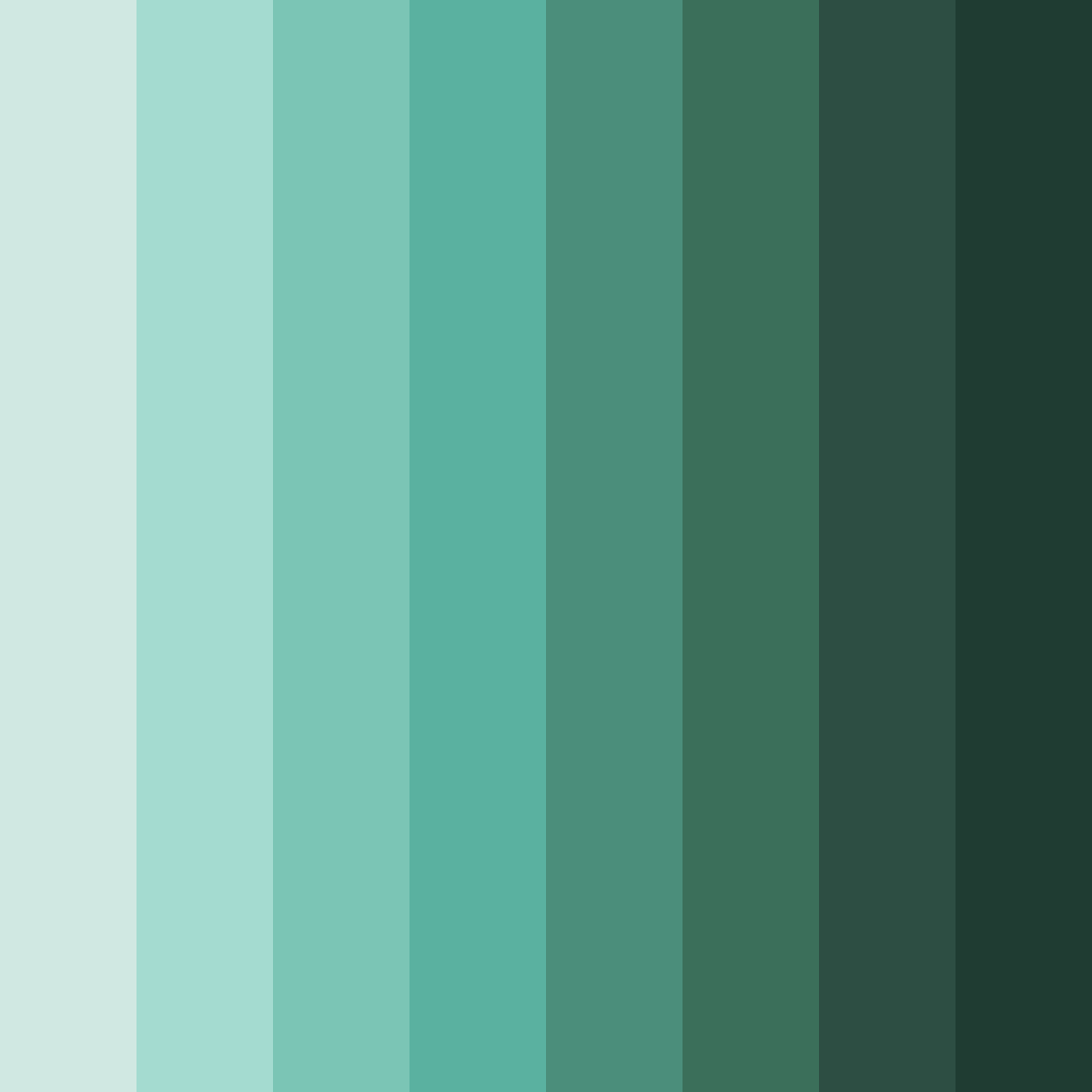 Download coastal serenity color palette PNG image (square)