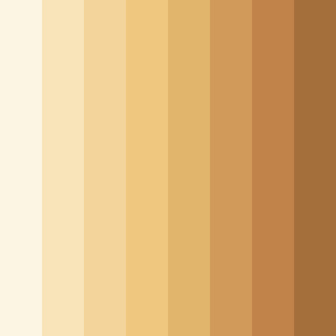 Download light yellow color palette PNG image (square)