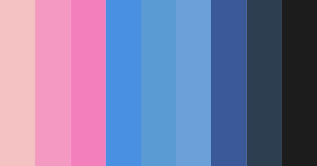 Download cherry ocean dreams color palette PNG image (landscape)