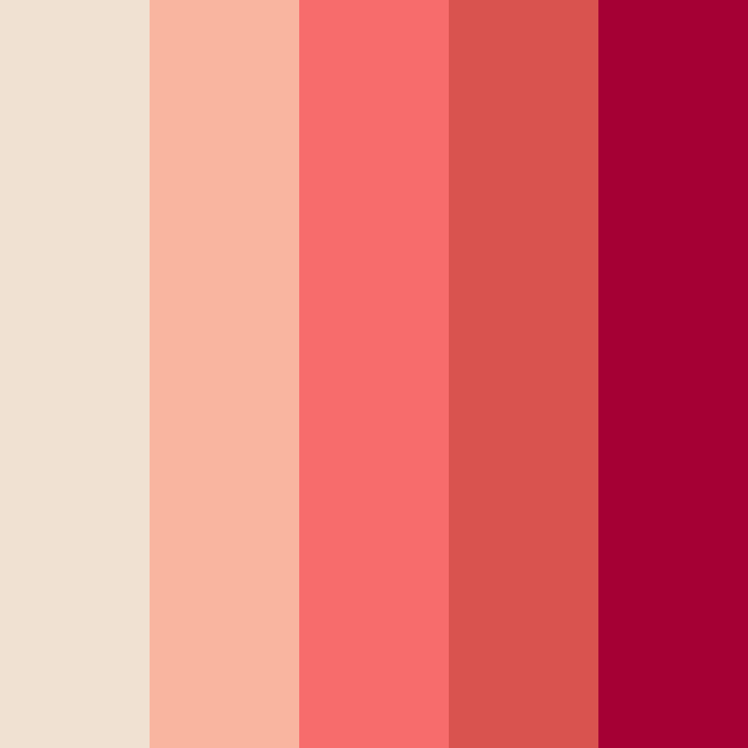 Download red grace color palette PNG image (square)