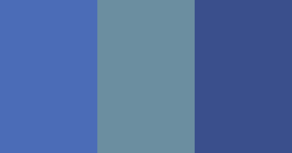 Download midnight blue dream color palette PNG image (landscape)
