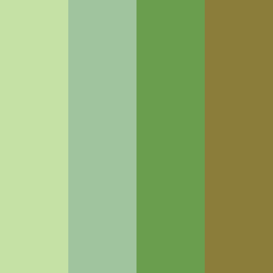 Download lush elegance color palette PNG image (square)