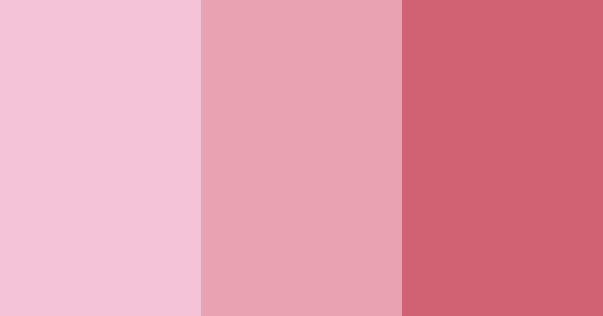 Download winter blossom color palette PNG image (landscape)