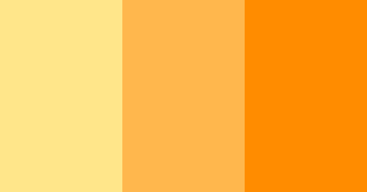 Download sunny citrus burst color palette PNG image (landscape)