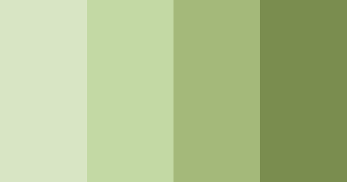 Download whispers of verdant dreams color palette PNG image (landscape)