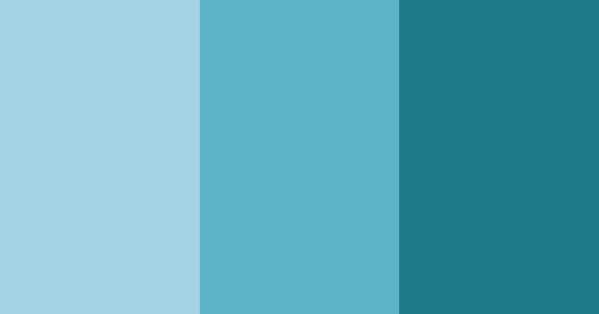 Download cerulean dreams color palette PNG image (landscape)