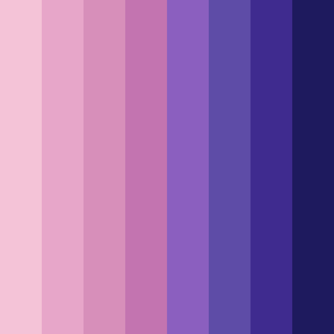 Download mystic blossoms color palette PNG image (square)