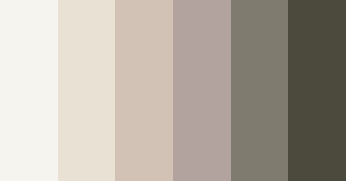 Download whispering earthtones color palette PNG image (landscape)