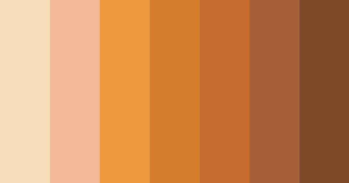 Download autumn harvest bliss color palette PNG image (landscape)