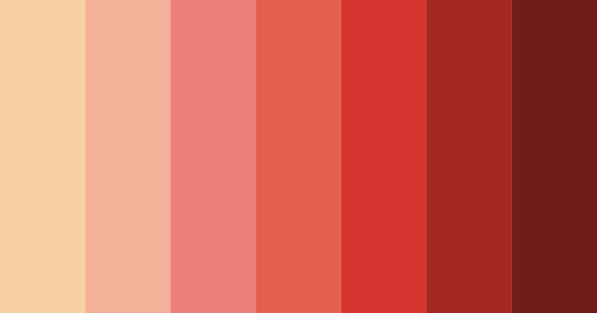 Download southern spice symphony color palette PNG image (landscape)