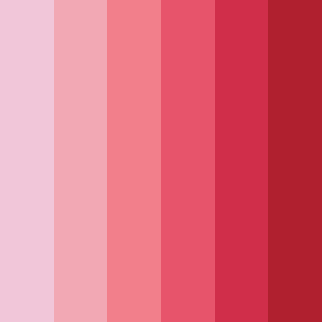 Download blushing sunset color palette PNG image (square)