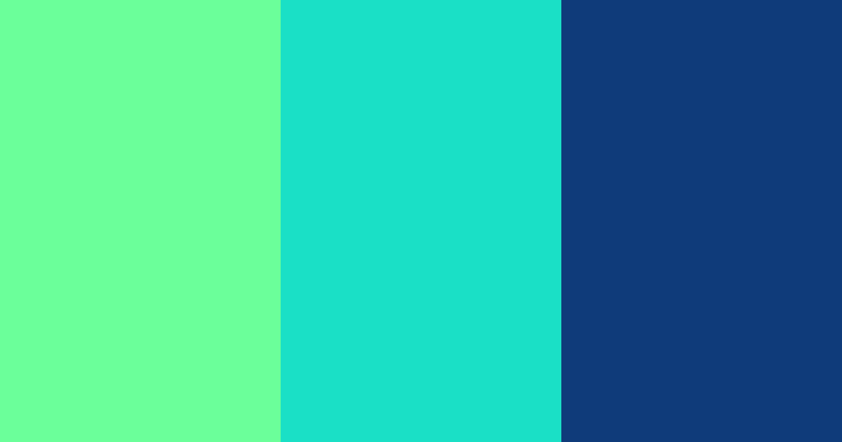Download bright teal color palette PNG image (landscape)