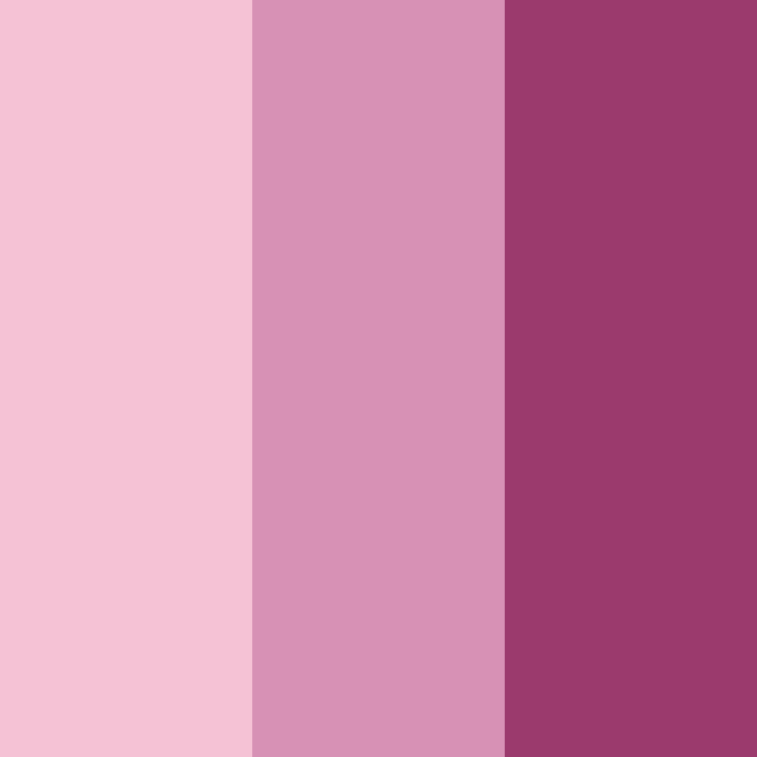 Download pink purple shades color palette PNG image (square)