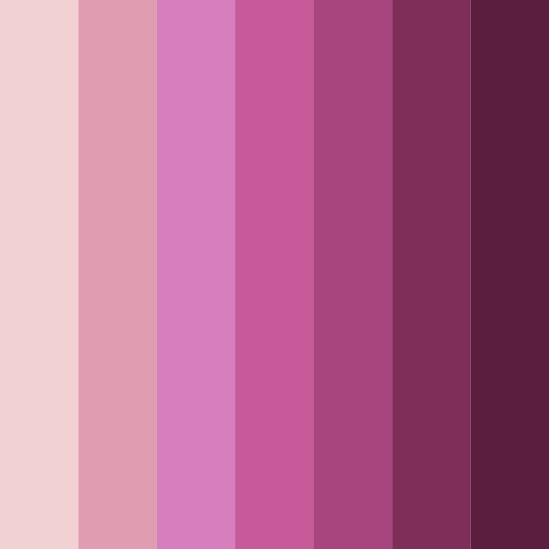 Download shades of red and purple color palette PNG image (square)