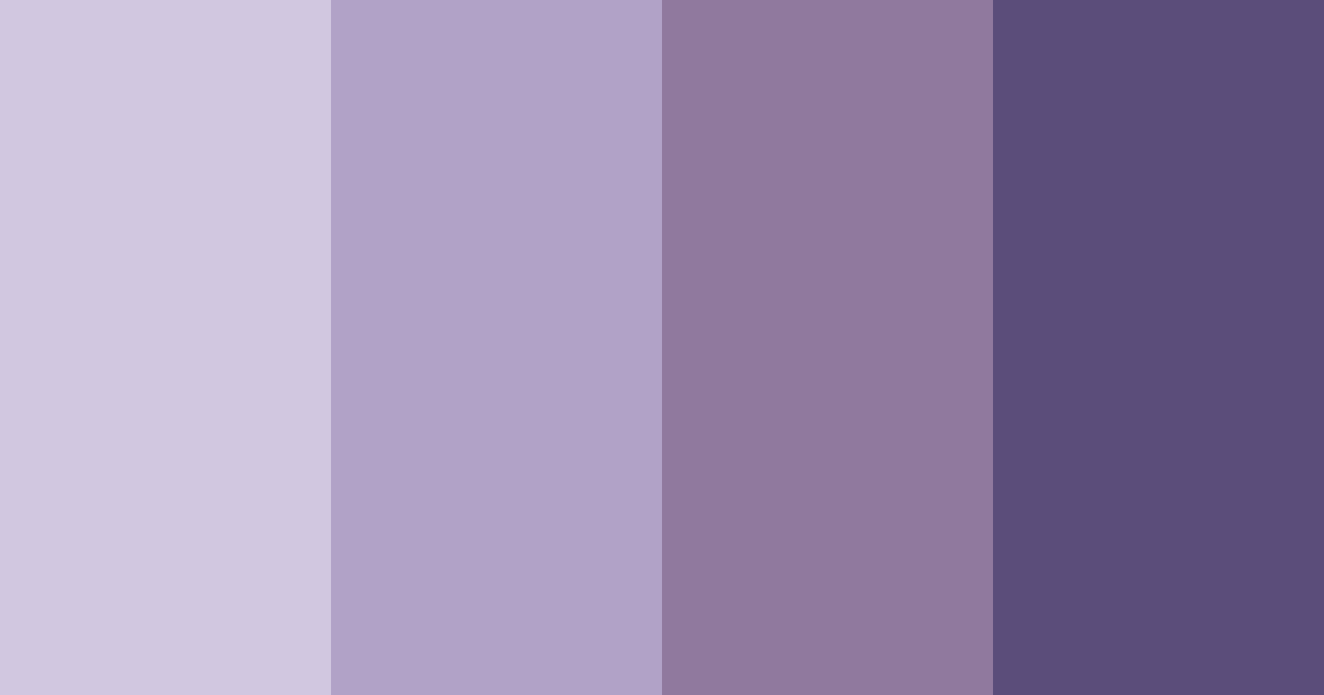 Download lavender twilight color palette PNG image (landscape)