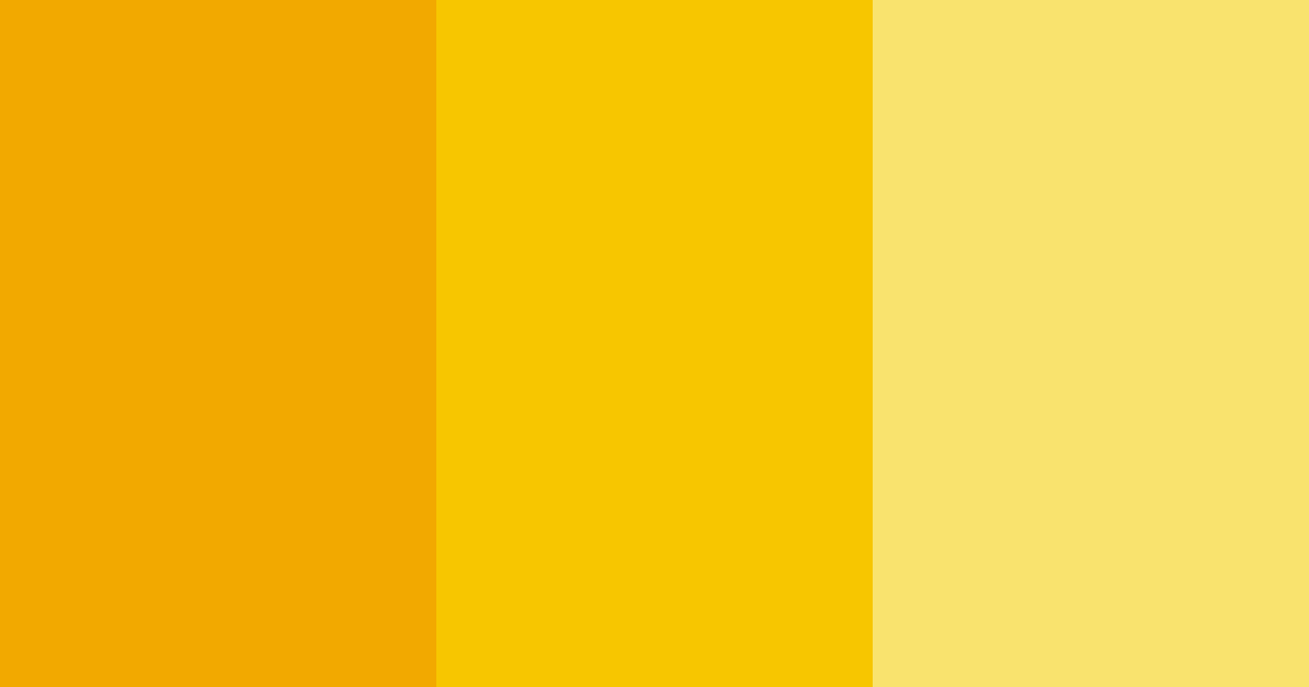 Download golden sunshine color palette PNG image (landscape)