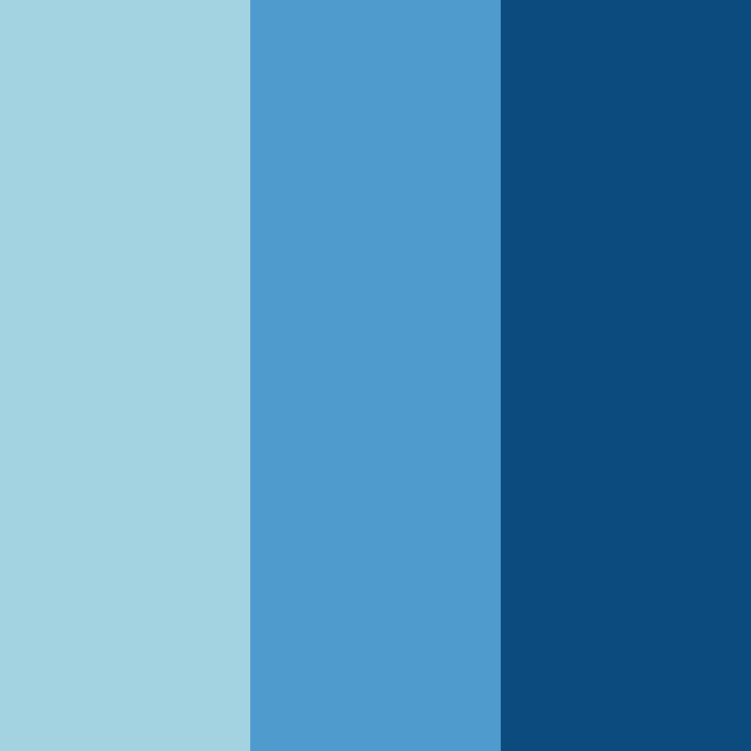 Download blue wave color palette PNG image (square)