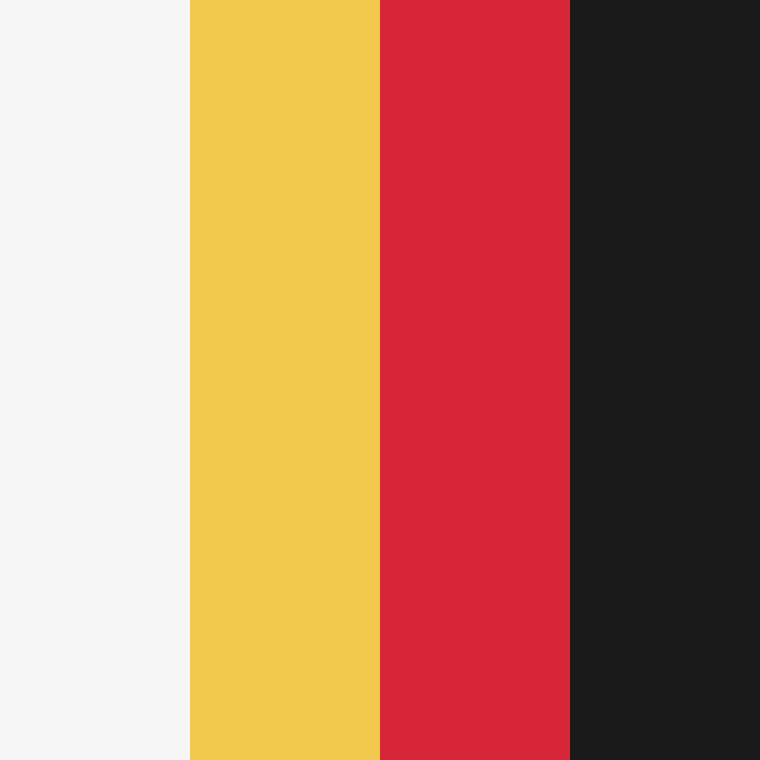 Download bold red color palette PNG image (square)
