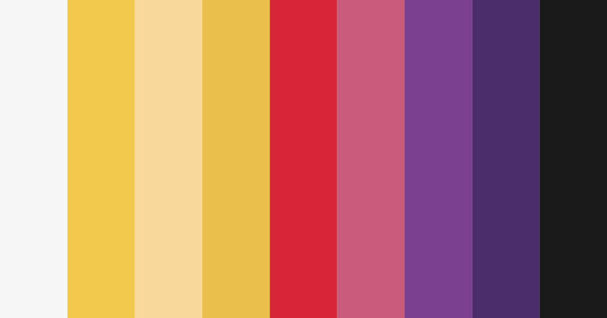 Download crimson twilight color palette PNG image (landscape)
