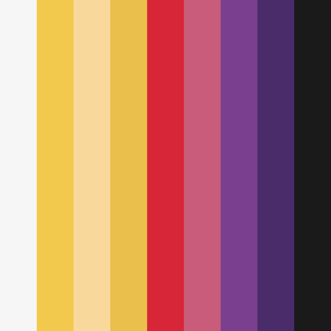 Download crimson twilight color palette PNG image (square)