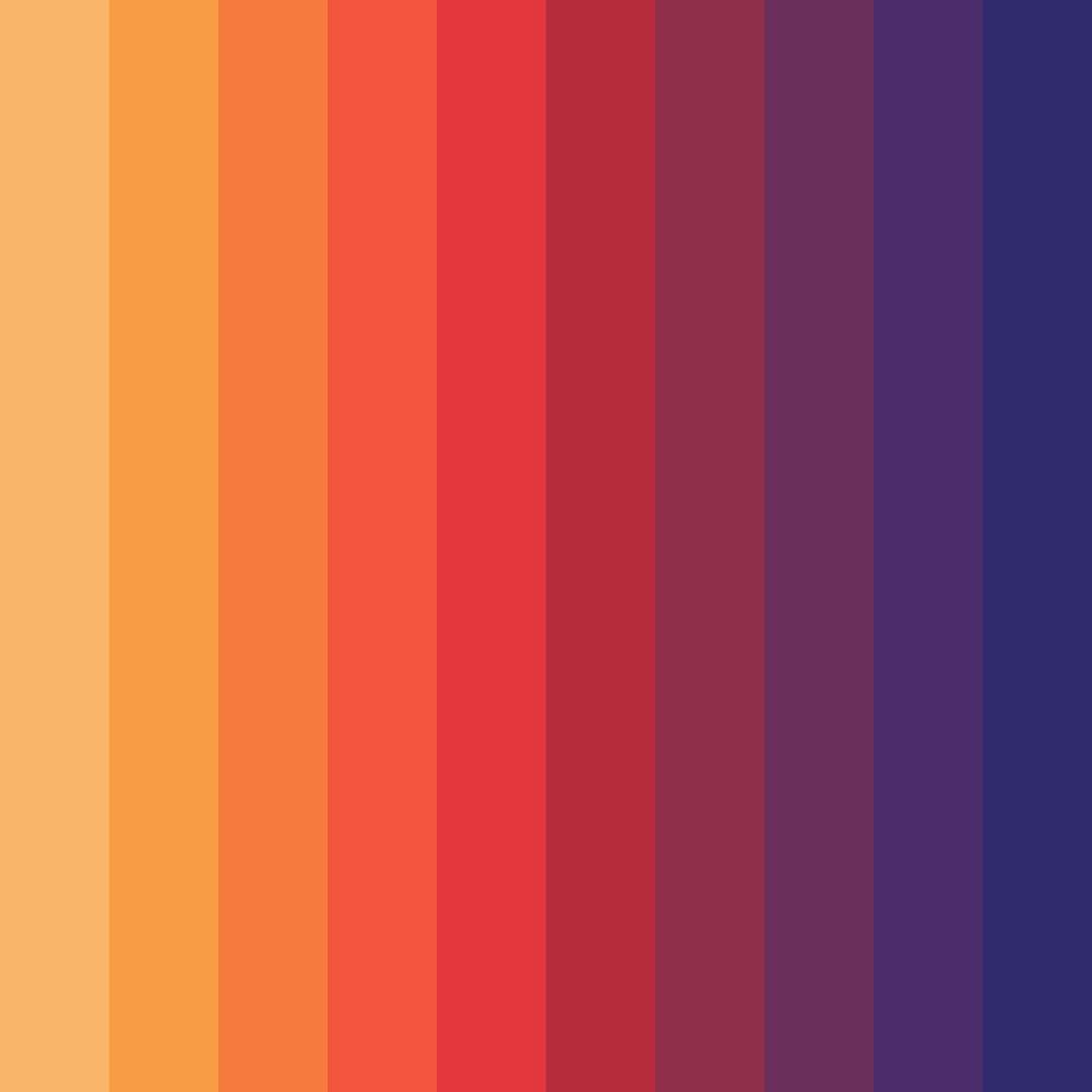 Download twilight embrace color palette PNG image (square)