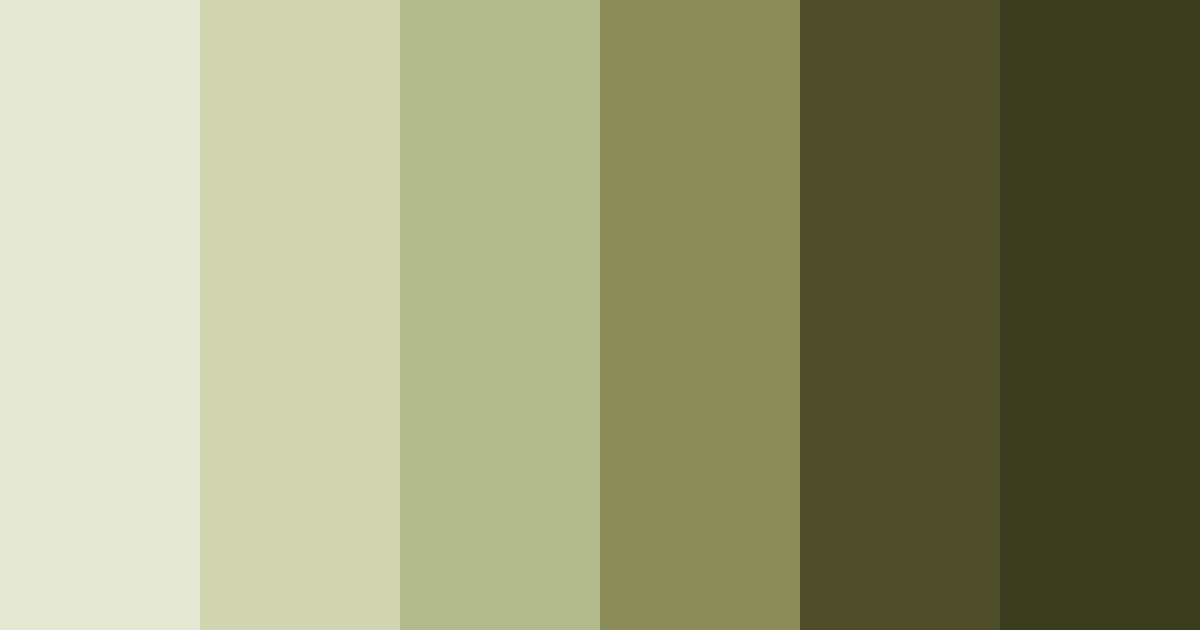 Download whispering olive grove color palette PNG image (landscape)