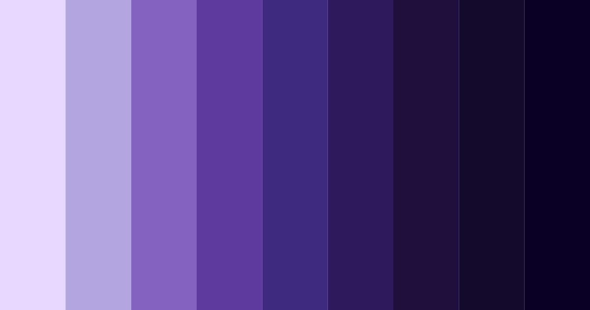 Download mystic purple color palette PNG image (landscape)