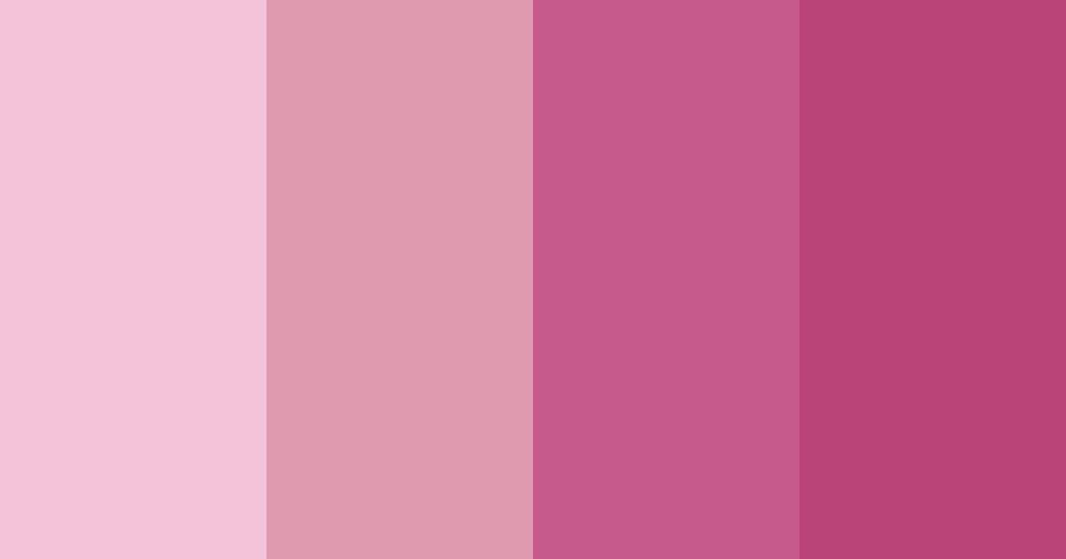 Download dark pink color palette PNG image (landscape)