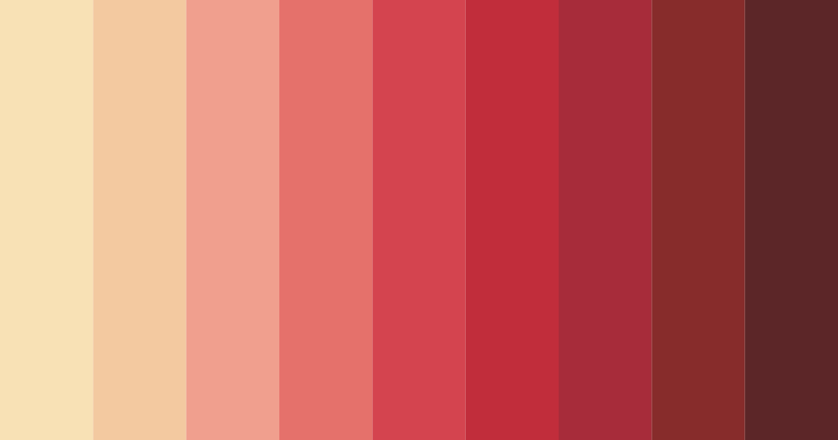 Download desert rose sunset color palette PNG image (landscape)