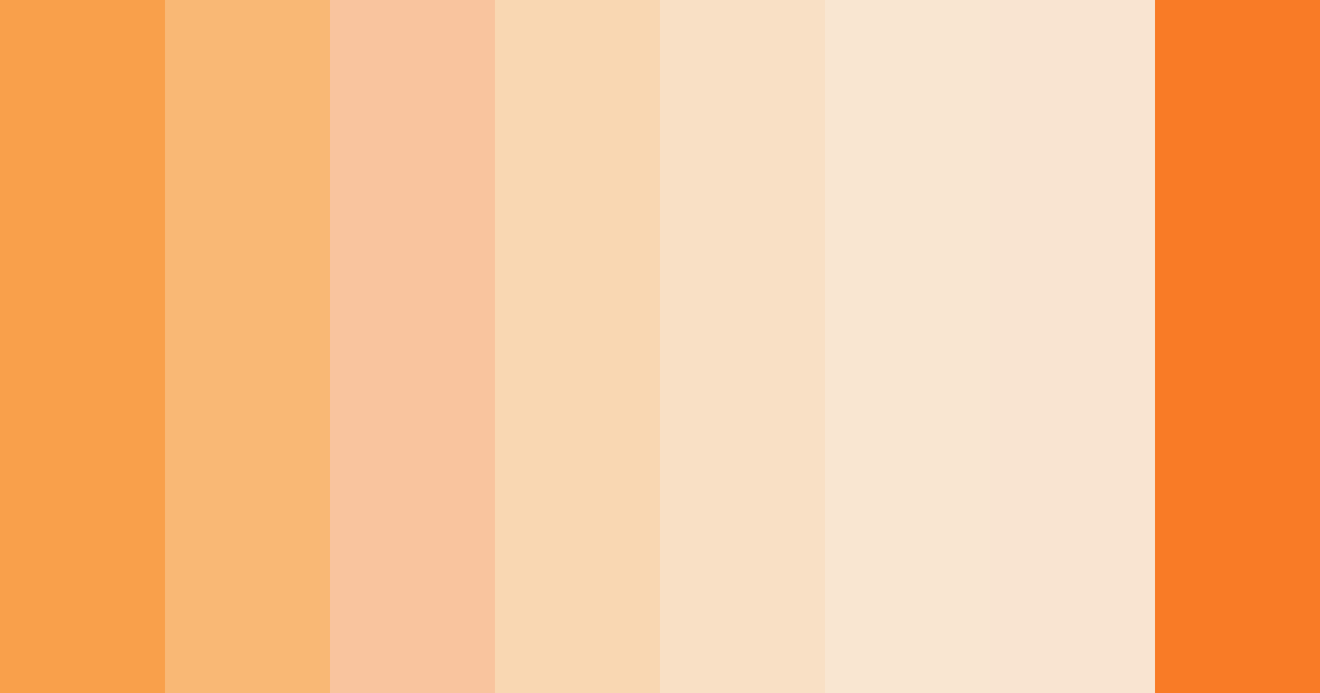 Download sunset sorbet color palette PNG image (landscape)