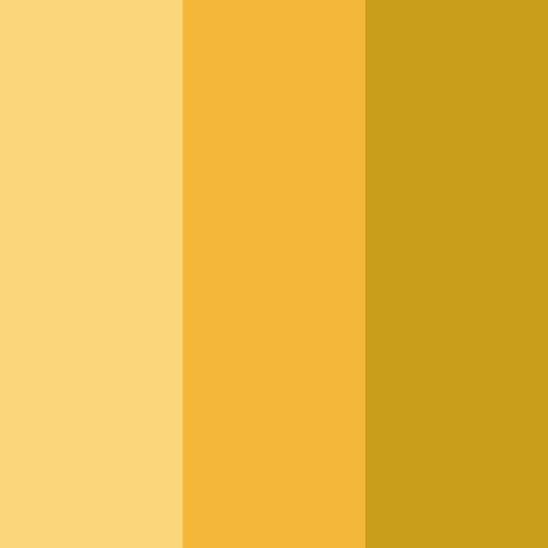 Download golden atmosphere color palette PNG image (square)