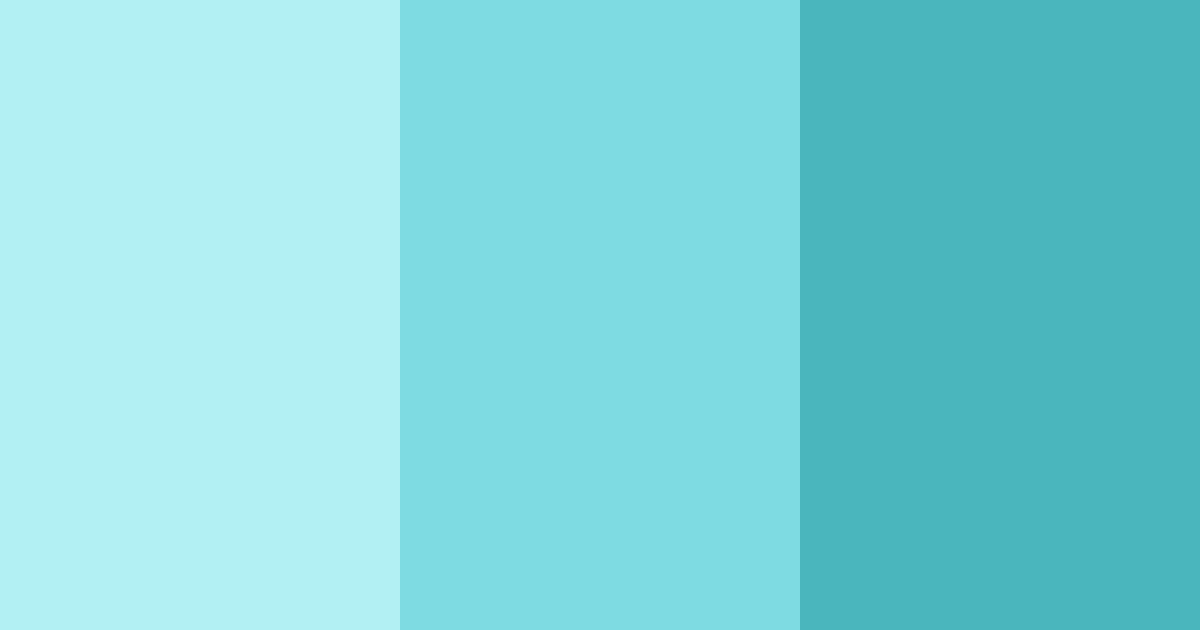 Download turquoise breeze color palette PNG image (landscape)