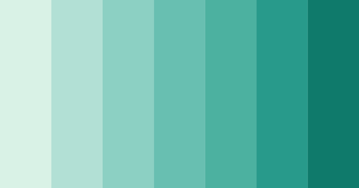 Download minted serenity color palette PNG image (landscape)