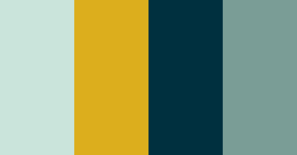 Download minty sage color palette PNG image (landscape)