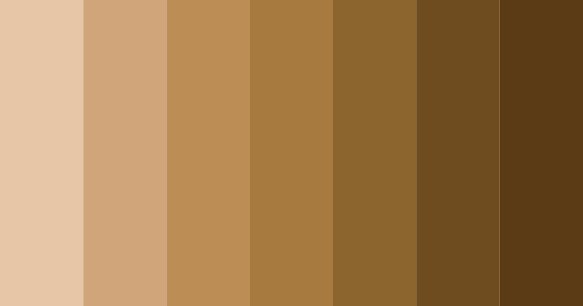 Download autumnal embrace color palette PNG image (landscape)