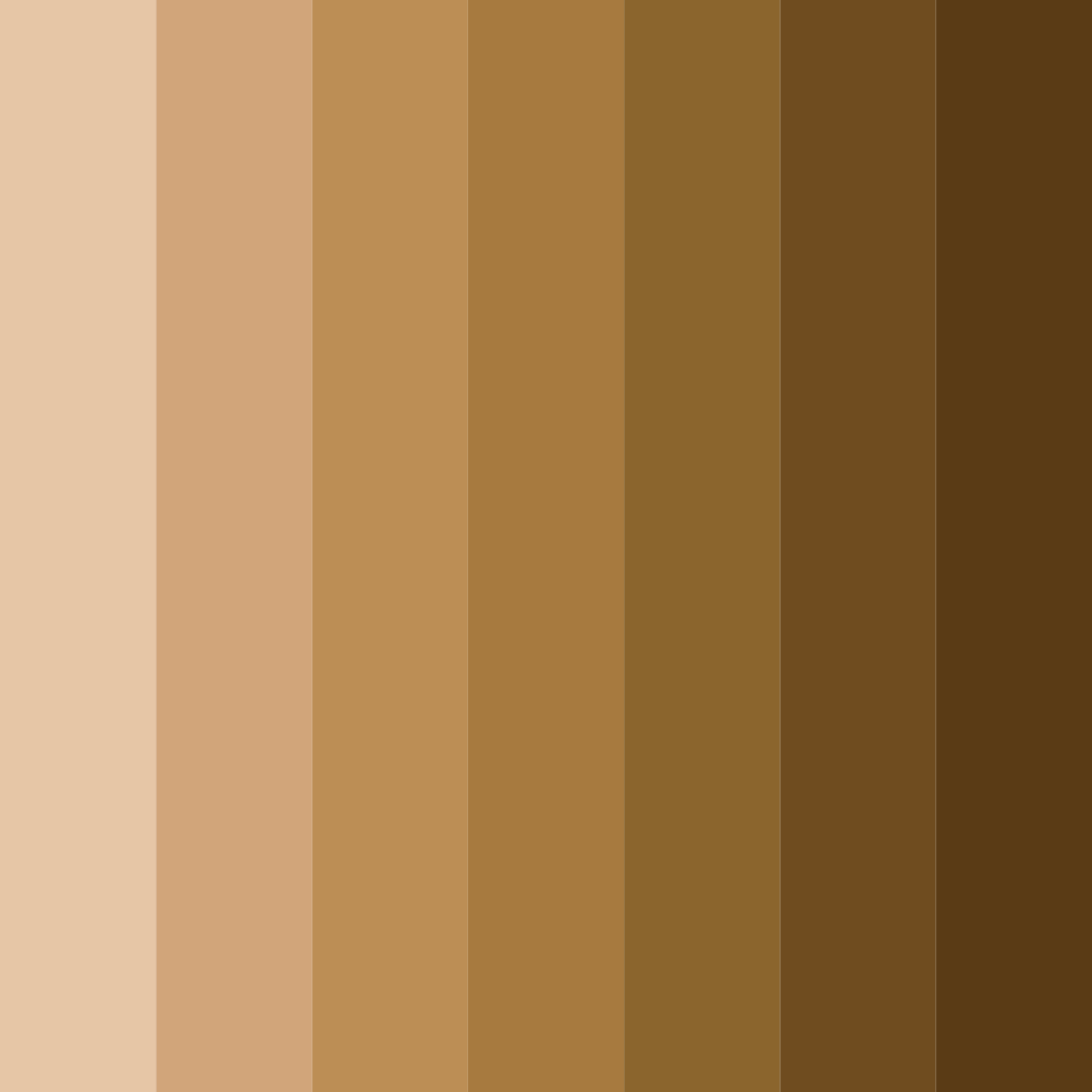 Download autumnal embrace color palette PNG image (square)