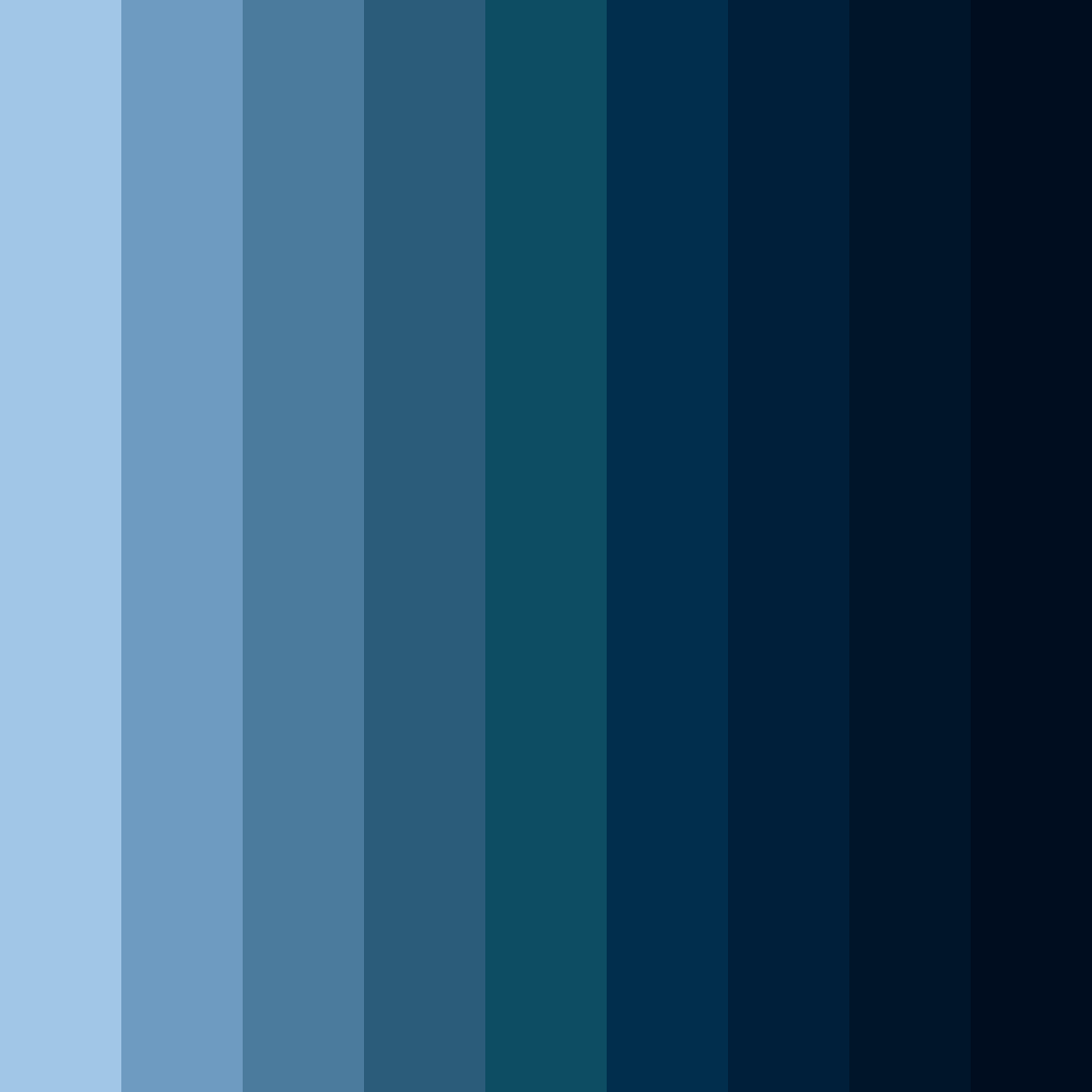 Download oceanic depths color palette PNG image (square)