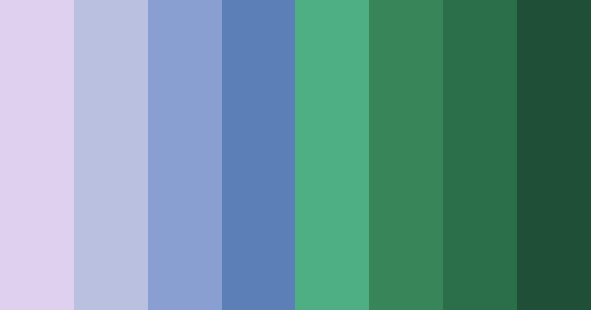 Download whimsical forest dream color palette PNG image (landscape)