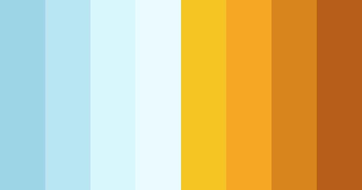 Download honeyed skies color palette PNG image (landscape)