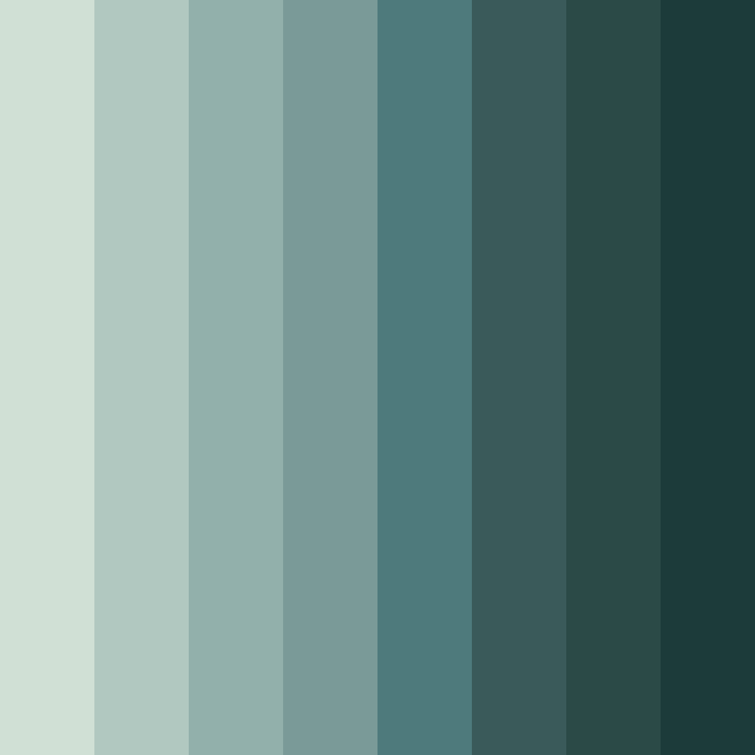 Download frosted forest whisper color palette PNG image (square)