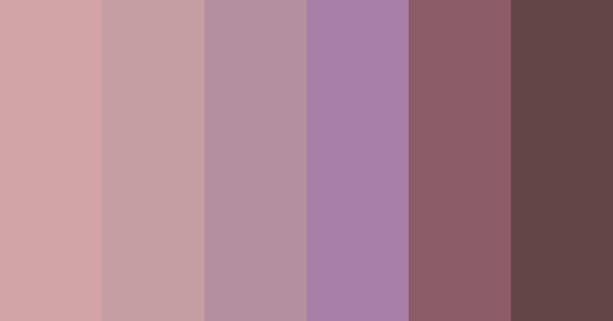 Download muted rose color palette PNG image (landscape)
